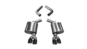 compare product Corsa 2015-23 Dodge Challenger 6.4L/17-19 Challenger 5.7L Black Sport Axle-Back Exhaust w/3.5in Tips