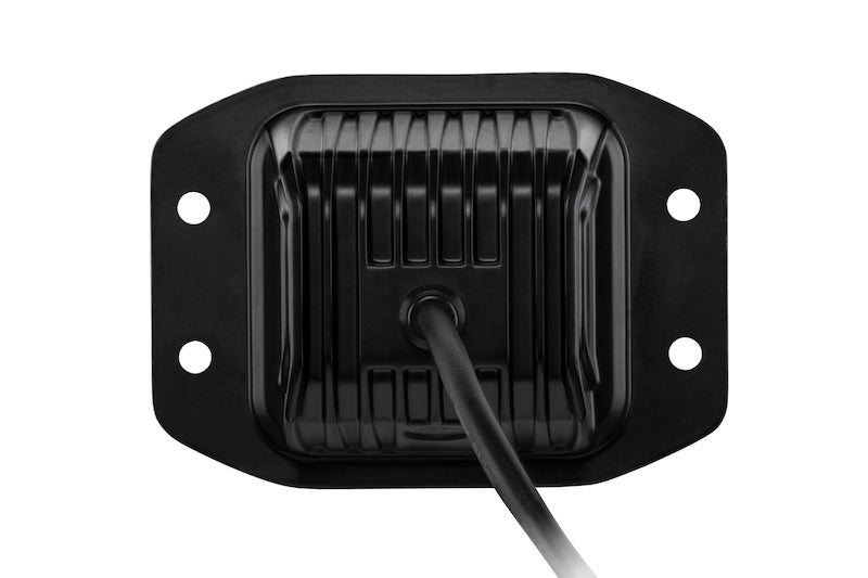 Hella Universal Black Magic 3.2in L.E.D. Cube Kit - Flood Beam (Flush Mount) - My Store
