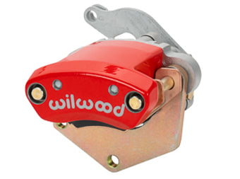 compare product Wilwood LH MC4 Mechanical Parking Brake Caliper - 2.00in Bracket - 1.10in Disc - Red