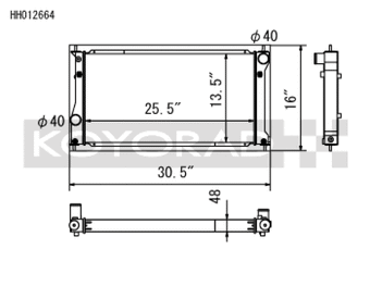 compare product Koyo 2022+ Toyota GR86 and Subaru BRZ Competition All-Aluminum Radiator