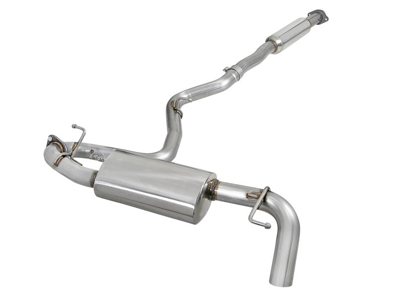 aFe POWER Takeda 2.5in 304 SS Cat - Back Exhaust System Subaru Crosstrek 18 - 19 H4 - 2.0L - My Store