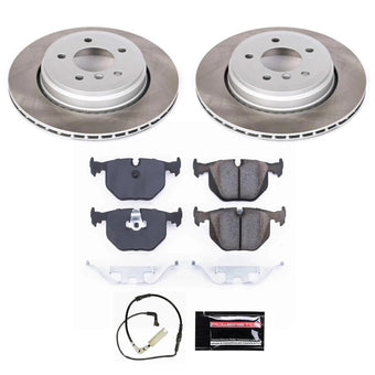 compare product Power Stop 04-07 BMW 530i Rear Semi-Coated Rotor Kit