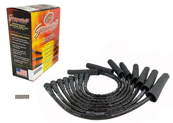 compare product Granatelli 10-14 Ford 6.2L Perf Wire Set w/Inserts/Black Hi-Temp Jacket/Black Fire Sleeve