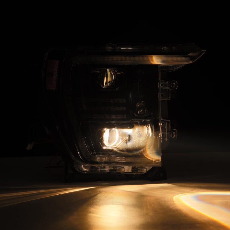 AlphaRex 21 - 22 Ford F150 PRO - Series Projector headlights Alpha - Black w/Activ Light/Seq Signal - My Store