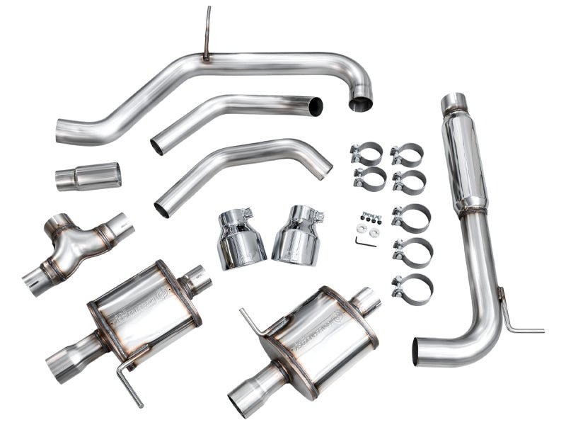 AWE Tuning 22 - 25 Volkswagen Jetta GLI Touring Edition Exhaust - Chrome Silver Tips - My Store