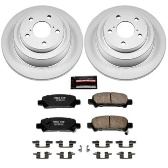 compare product Power Stop 98-03 Subaru Forester Rear Z17 Evolution Geomet Coated Brake Kit