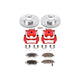 Power Stop 06 - 11 Honda Civic Front Z26 Street Warrior Brake Kit w/Calipers - My Store