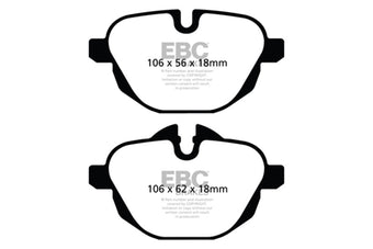 compare product EBC 11+ BMW X3 2.0 Turbo (F25) Ultimax2 Rear Brake Pads