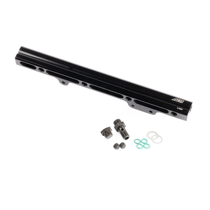 AEM 96 - 00 Civic CX/DX/LX/EX & 96 - 97 Del Sol S/Si Black Fuel Rail - My Store