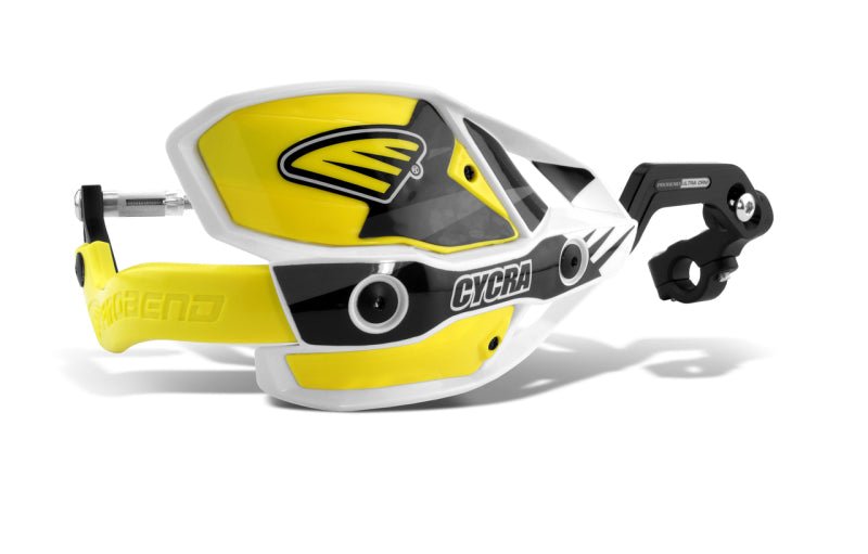 Cycra CRM Ultra 7/8 in. Clamp w/White Shield/Yellow Cover - My Store