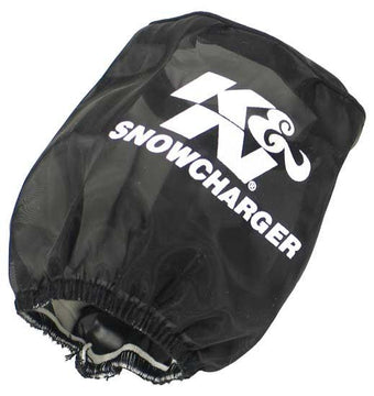 compare product K&N Filter Wrap Drycharger Oval Tapered Black - 3.75in Base I/S Width x 3in Top I/S Width x 4in H