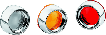 compare product Kuryakyn Deep Dish Bezel With Smoke Lens Chrome