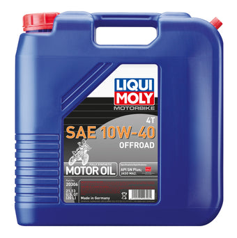 compare product LIQUI MOLY 20L Motorbike 4T SAE 10W40 Offroad