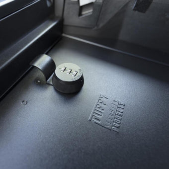 compare product Tuffy Console Safe W/ Combo Lock For Ford Fseries Flow Thru Console