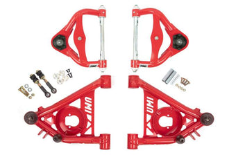 compare product UMI Performance 78-88 G-Body S10 Tubular Front Upper & Lower A-Arms Poly