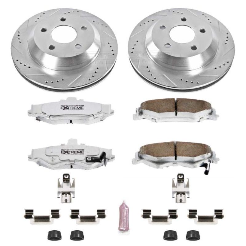 Power Stop 98 - 02 Chevrolet Camaro Rear Z26 Street Warrior Brake Kit - My Store