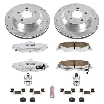 compare product Power Stop 98-02 Chevrolet Camaro Rear Z26 Street Warrior Brake Kit