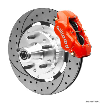 compare product Wilwood 55-57 Chevrolet Bel Air w/ CPP Spindle Forged Dynalite Front Big Brake Kit - Red