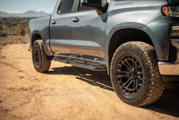DV8 Offroad 19 - 24 GMC Sierra 1500 Crew Cab OE Plus Side Steps - Black Steel - My Store