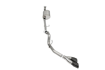 compare product Corsa 2021-2025 Ford F-150 SuperCab/6.5in Bed 5.0L V8 Sport Cat-Back Single Side Exit-Black PVD