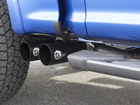 aFe Rebel 3in 409 SS Cat - Back Exhaust 2021 Ford F - 150 V6 2.7L/3.5L (tt)/V8 5.0L w/ Black Tips - My Store