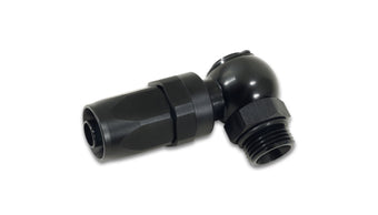 compare product Vibrant Single -6AN x -6 ORB Male Banjo to Hose End Aluminum Fitting