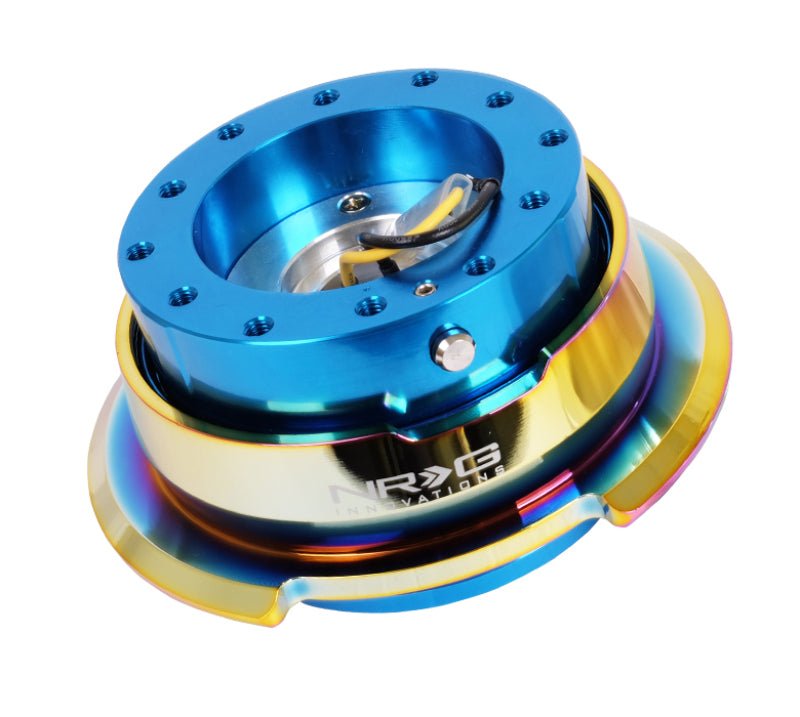 NRG Quick Release Gen 2.8 - Blue Body / Neochrome Ring - My Store