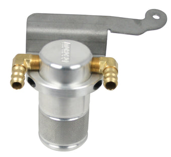 compare product Moroso 11-14 Ford Mustang GT Air/Oil Separator Catch Can - Small Body - Billet Aluminum