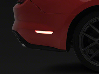 compare product Raxiom 15-23 Ford Mustang Axial Series LED Side Marker Lights Rear- Clear