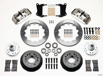 compare product Wilwood Narrow Superlite 6R Front Hub Kit 12.88in Polished 67-69 Camaro 64-72 Nova Chevelle