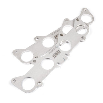 compare product Stainless Works Ford 5.2L/5.0L Coyote Round Port Header 304SS Exhaust Flanges 1-7/8in Primaries
