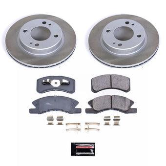 compare product Power Stop 14-15 Mitsubishi Mirage Front Semi-Coated Rotor Kit