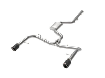 compare product aFe 19-21 VW Jetta GLI (MKVII) L4-2.0L (t) MACH Force-Xp 304 SS Cat-Back Exhaust System Carbon Tips