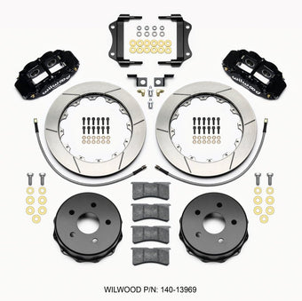 compare product Wilwood Narrow Superlite 4R Rear Kit 12.88in 2007-up Jeep JK w/Lines