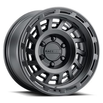 compare product Raceline 957B Halo 17x9in / 6x139.7 BP / -12mm Offset / 106.1mm Bore - Satin Black Wheel