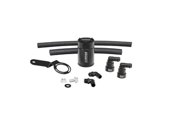 compare product Corsa Performance 2015-2017 Ford Mustang 3 oz. Aluminum Oil Catch Can W/ Mounting Bracket