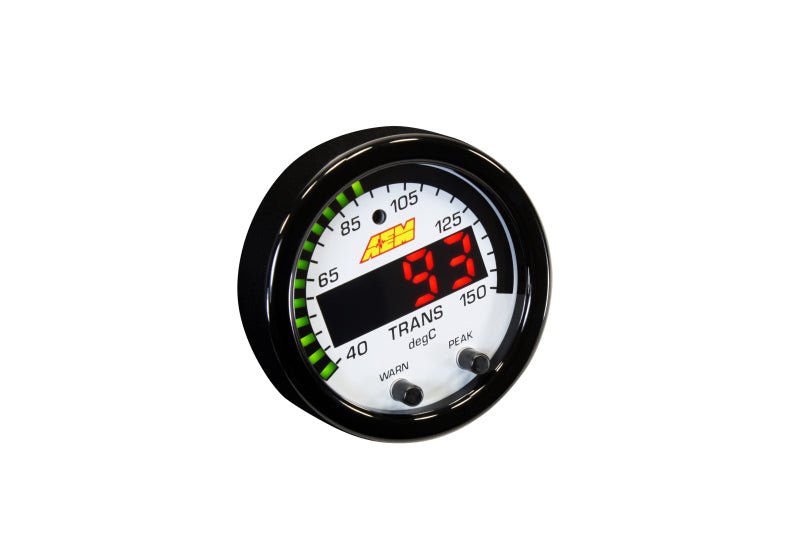 AEM X - Series Temperature 100 - 300F Gauge Kit (ONLY Black Bezel and Water Temp. Faceplate) - My Store