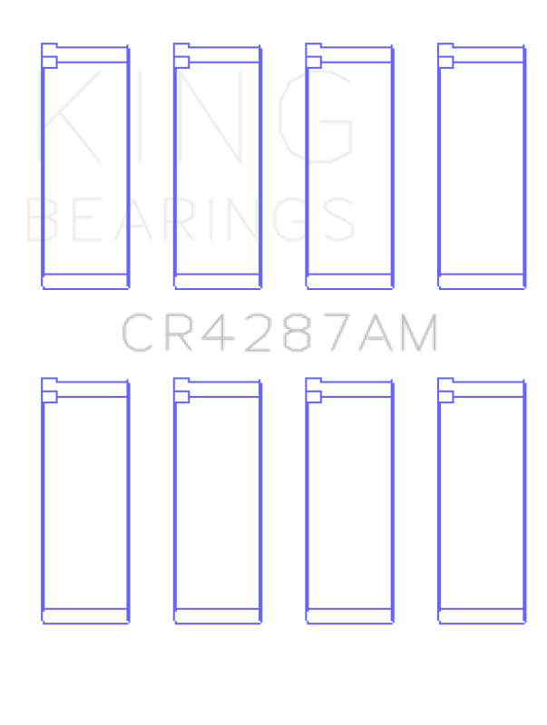 King Engine Bearings Acura B18C1/B18C5 L4/Honda 110CI DOHC Rod Bearing Set - Size STD - My Store
