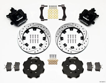 compare product Wilwood Combination Parking Brake Rear Kit 12.19in Drilled Civic / Integra Disc 2.39 Hub Offset
