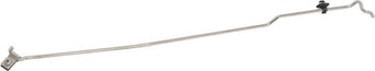 compare product Kentrol 07-18 Jeep Wrangler JK Hood Prop Rod - Polished Silver