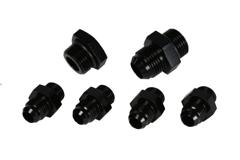 Aeromotive A4 Regulator Fitting Kit (for two (2) carbs) (4) AN - 06/(1) AN - 10/(1) AN - 10 Plug) - My Store
