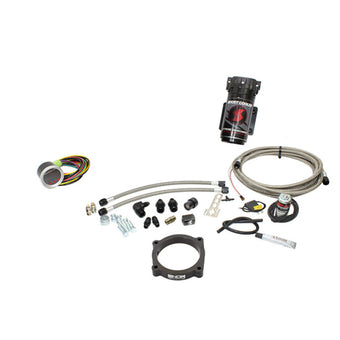 compare product Snow Performance Stg 2 Bst Cooler Challenger Hellcat Water Inj Kit (SS Brded Line/4AN Fit) w/o Tank