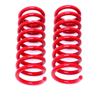 compare product BMR 64-72 A-Body Front Lowering Springs - Red