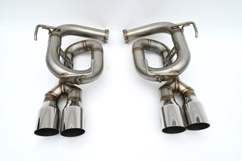 compare product Invidia 22+ Subaru WRX Twin Loop 3.5in. Single Layer S.S Tip Axle-Back Exhaust