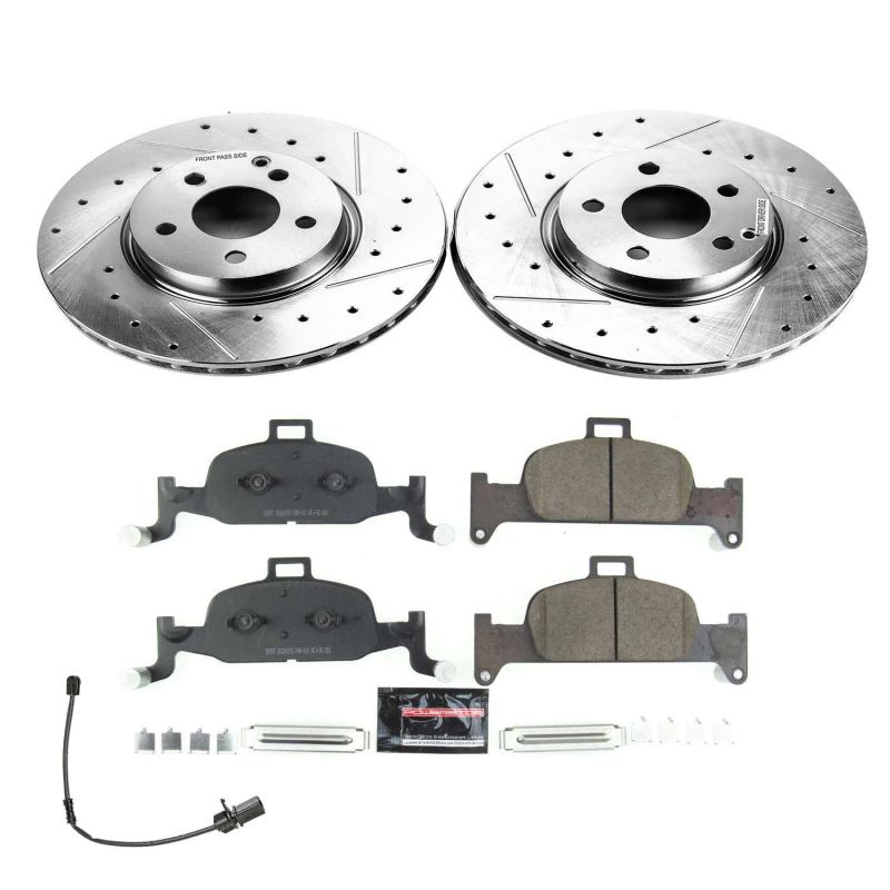 Power Stop 18 - 22 Audi Q5 Front Z23 Evolution Brake Kit - My Store