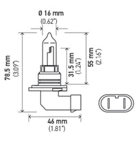 Hella Optilux HB3 9005 12V/65W XY Xenon Yellow Bulb - My Store