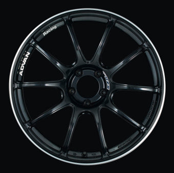 compare product Advan RZII 17x8.0 +45 5x114.3 Racing Gloss Black & Ring Wheel