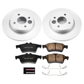 compare product Power Stop 2018 Ford EcoSport Rear Z17 Evolution Geomet Coated Brake Kit