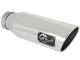 aFe MACH Force - XP 409 SS Exhaust Tip 4in In x 6in Out x 18in L Bolt - On Right - My Store