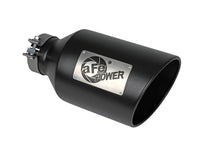 aFe Power MACH Force - Xp 409 Stainless Steel Clamp - on Exhaust Tip Black - My Store